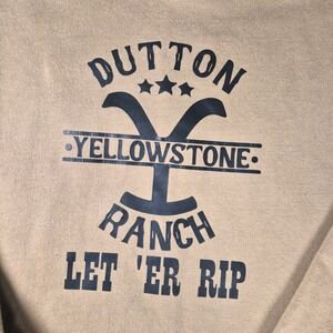 Dutton Ranch Yellowstone Sweatshirt w/pockets Wmn's Sm/M Ranch Beth Western EUC